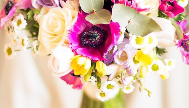 bouquet colorato anemoni iDecoration